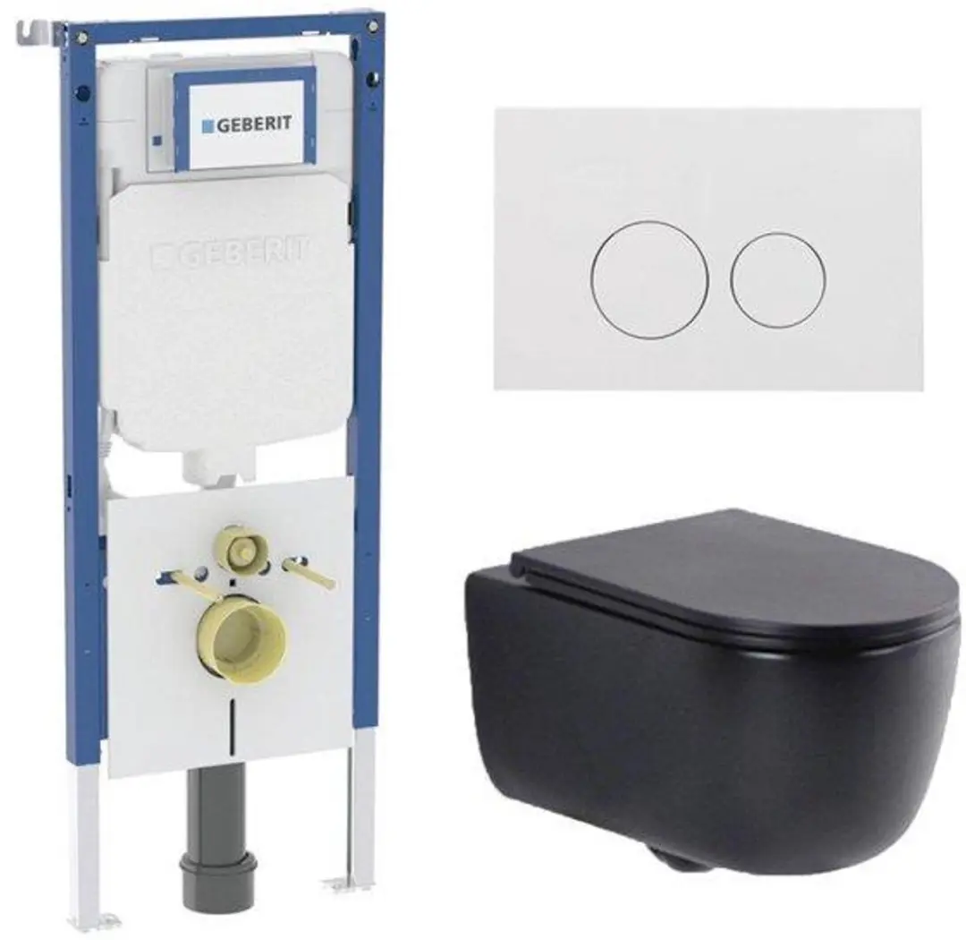 QeramiQ Dely Swirl Toiletset