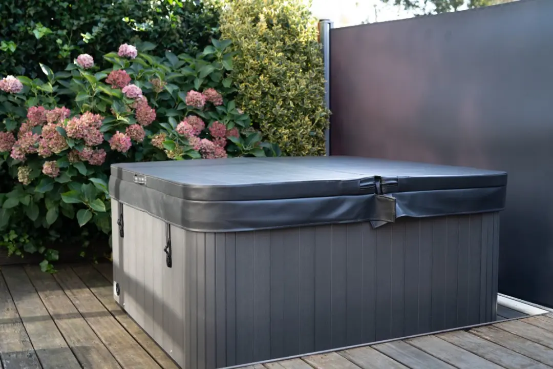 W'eau Spacover 215x215cm - Donkergrijs - afbeelding 5 van 6