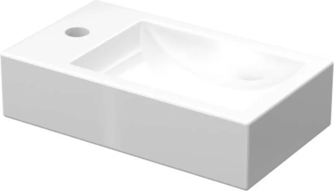 Saqu Rise Fontein 40x23x10cm Glanswit