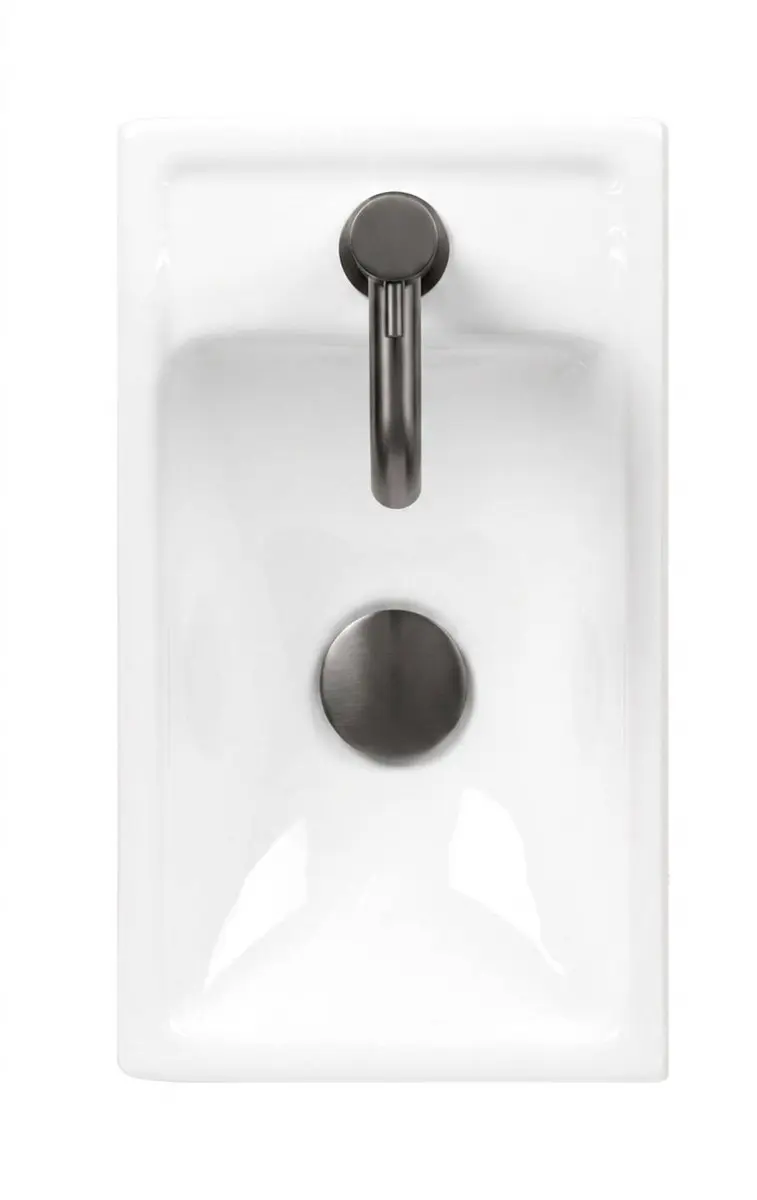 Saqu Rise Fontein 40x23x10cm Glanswit - afbeelding 3 van 4
