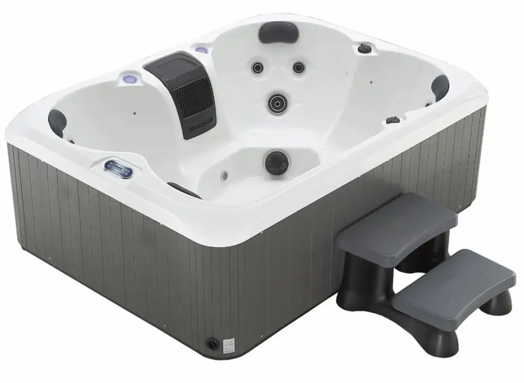 W'eau Como Spa 4 persoons - Grijs - afbeelding 4 van 6