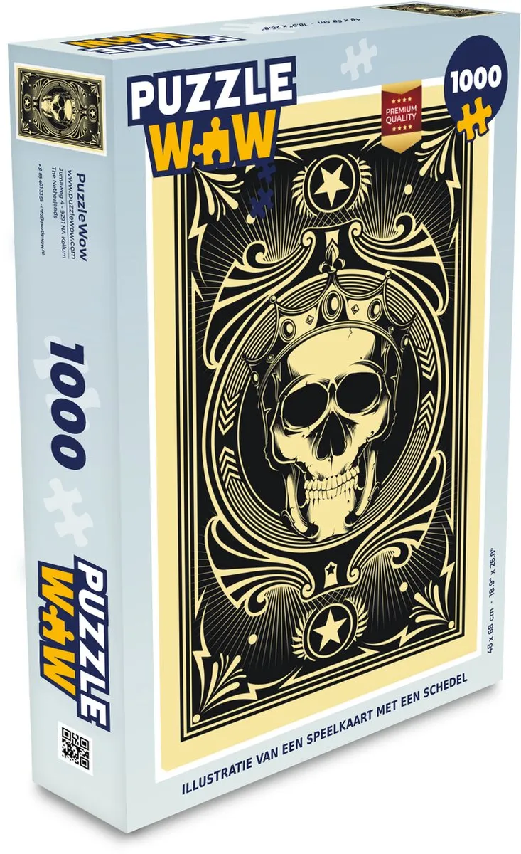 PuzzleWow Legpuzzel 1000 Stuks