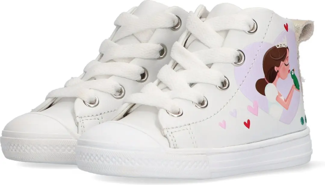 BunniesJR Frans Ferm Hoge Sneakers Meisjes 22 - afbeelding 4 van 6