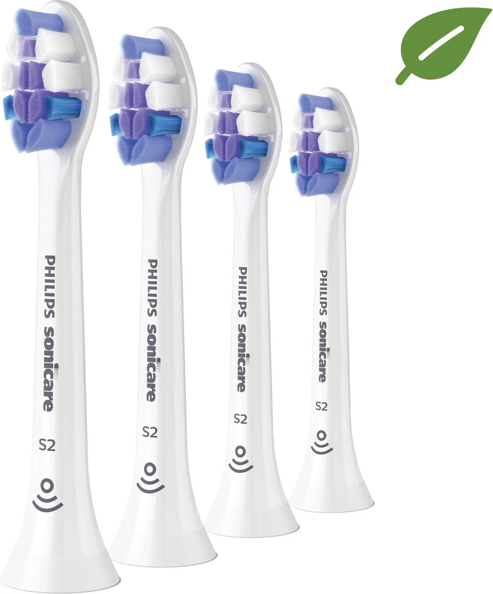 Philips Sonicare Optimal Sensitive HX6054/10 Opzetborstels - 4 Stuks
