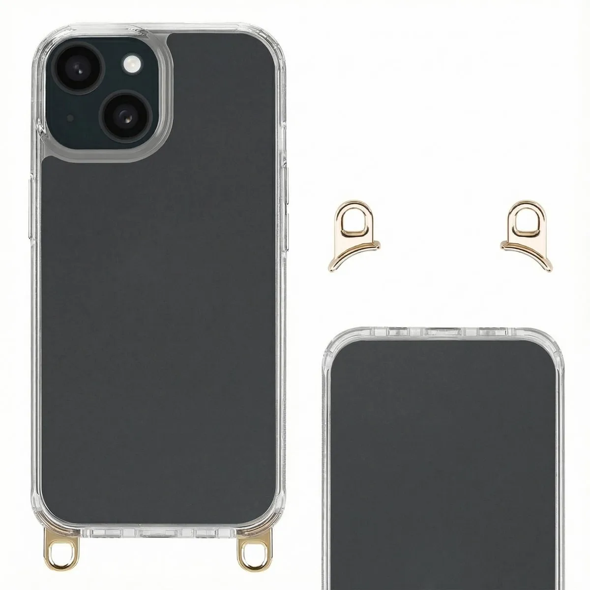 Selencia Hoesje iPhone 15 Transparant