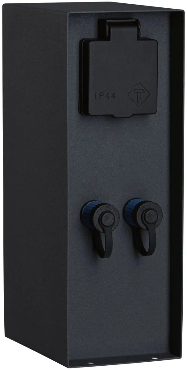 Paulmann Plug & Shine Rio Contactdooszuil IP44 - Antraciet - afbeelding 5 van 6