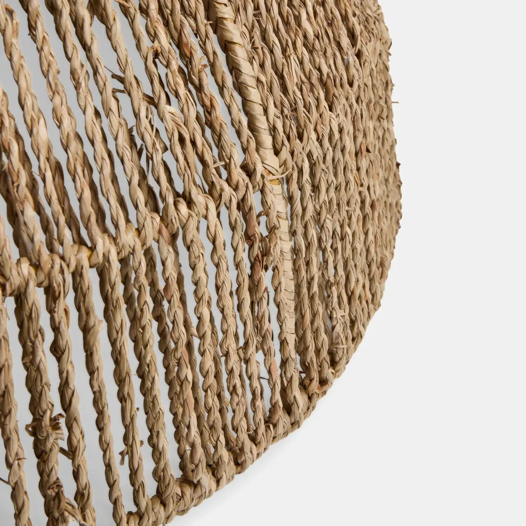 Loberon Marcellines Lampenkap - 52cm - Beige - afbeelding 4 van 5