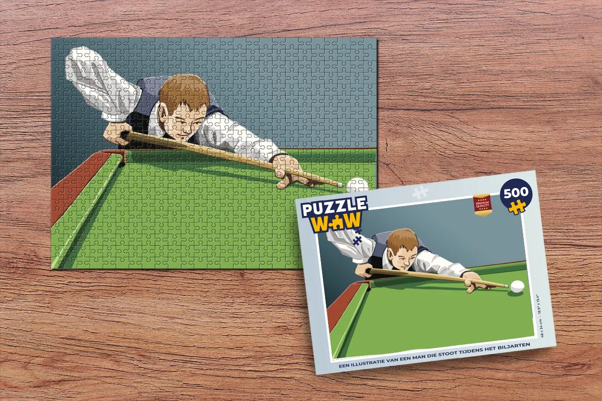 PuzzleWow Legpuzzel 500 Stuks Multicolor