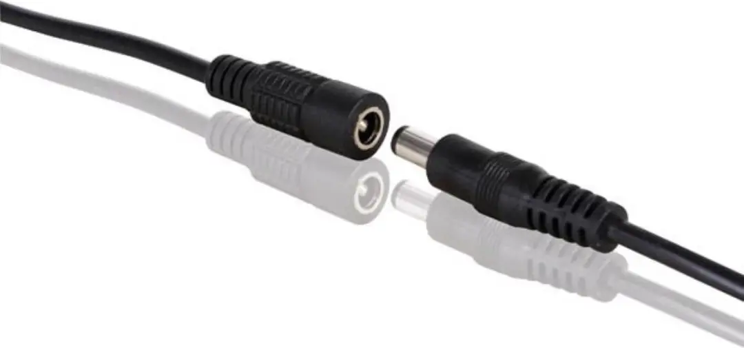 Velleman DC Voedingsconnector Kabel M/V