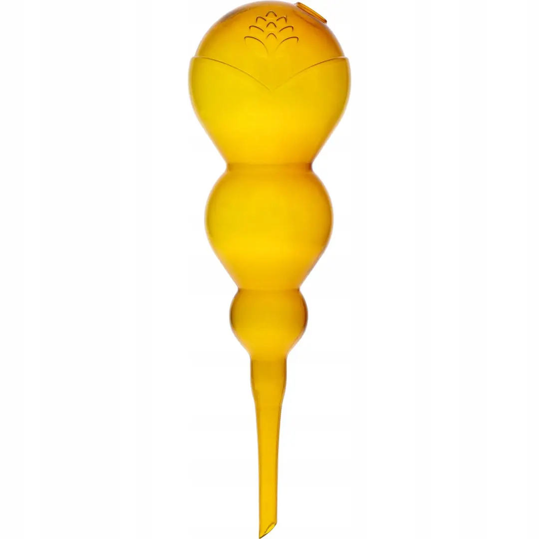 Gele drievoudige plantenwatergever 600ml