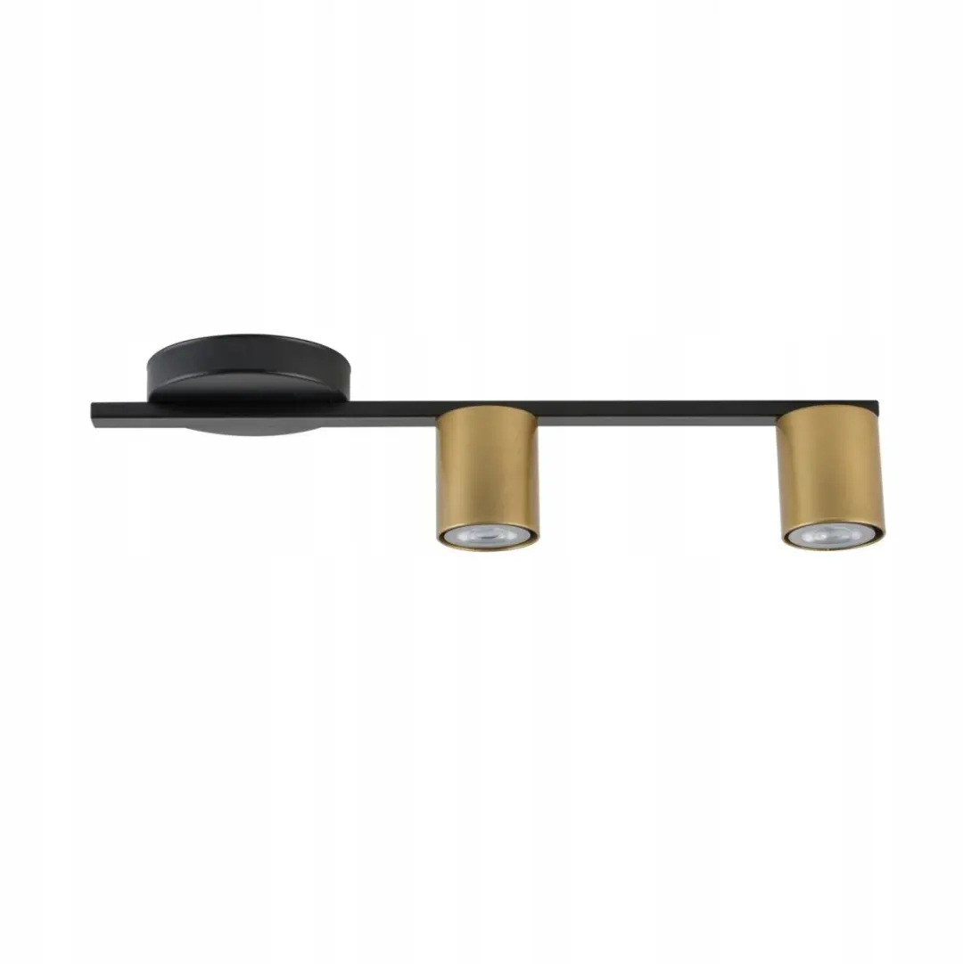 Sigma Lighting SKY 2 Plafondlamp Zwart Goud GU10 2x25W