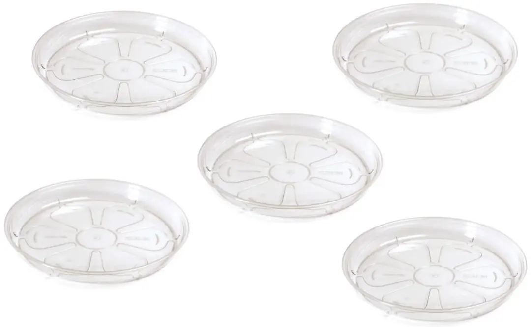 Onderschotel Coubi 18cm TRANSPARANT Prosperplast / 5 STUKS ! /