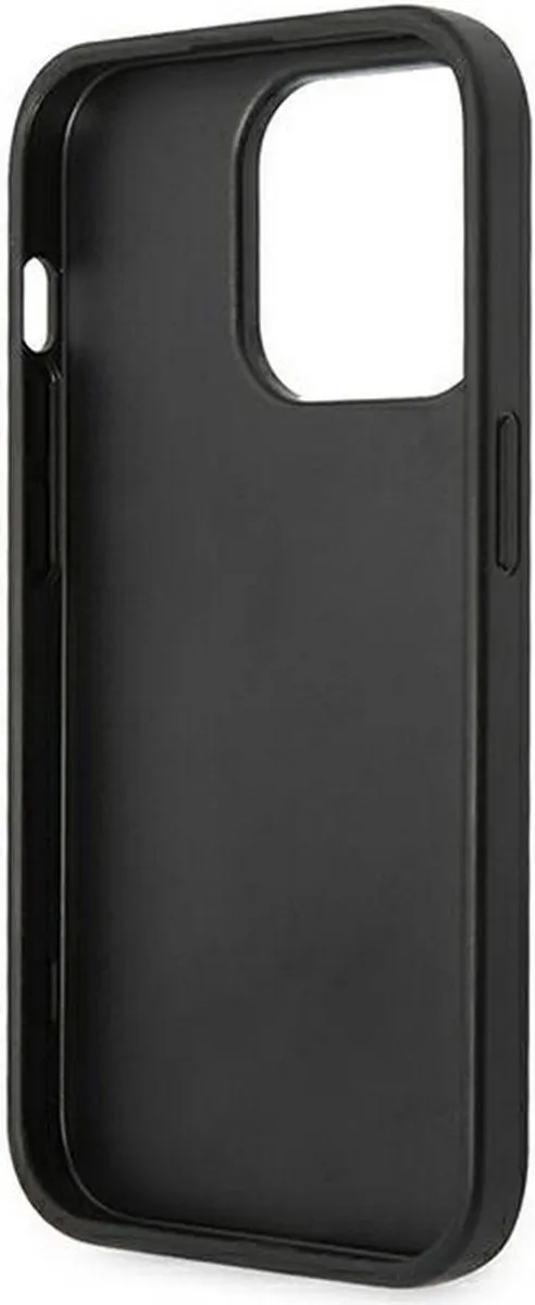 Ferrari Smooth Carbon iPhone 14 Pro Hoes - Rood