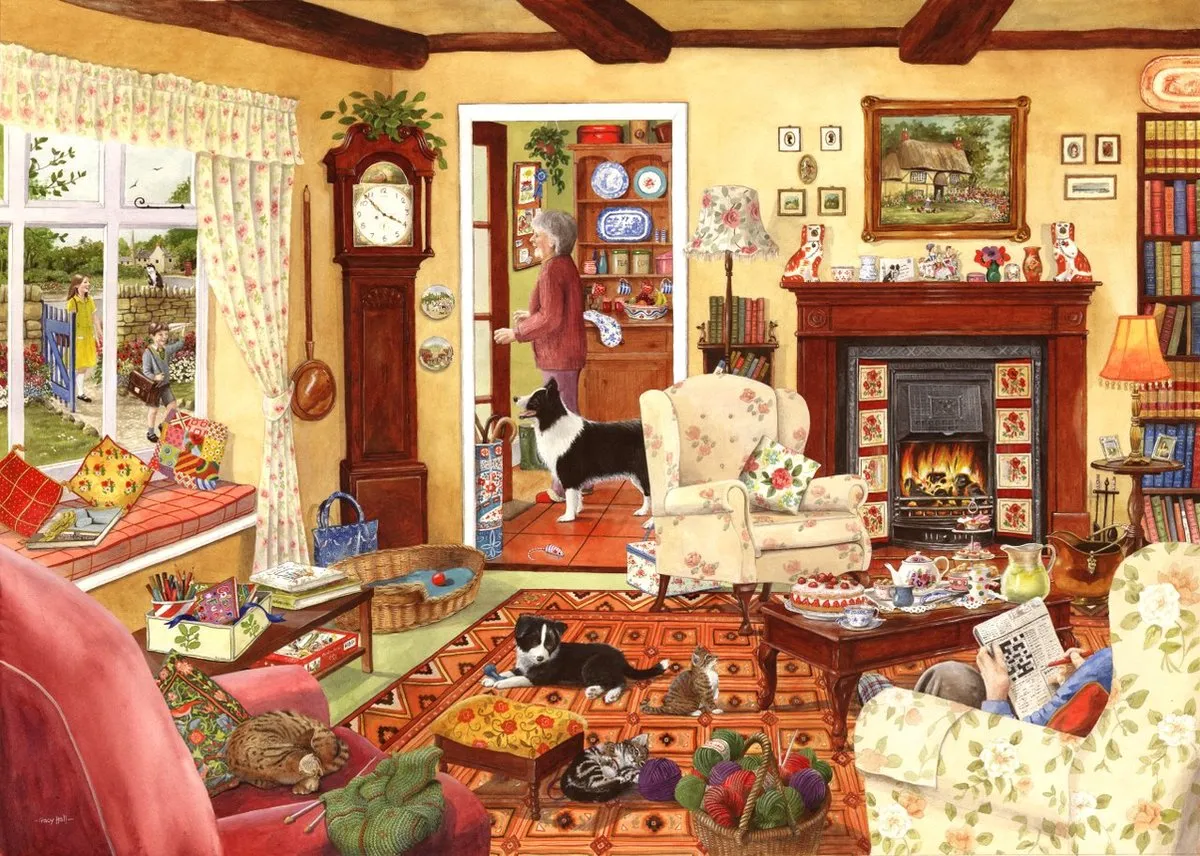 House Of Puzzles In Time for Tea Legpuzzel 500 XL - Multicolor