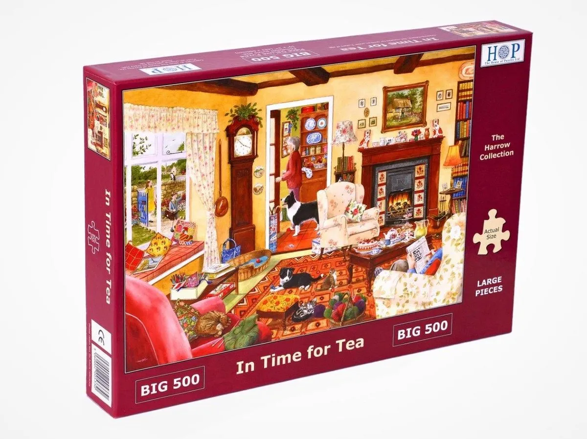 House Of Puzzles In Time for Tea Legpuzzel 500 XL