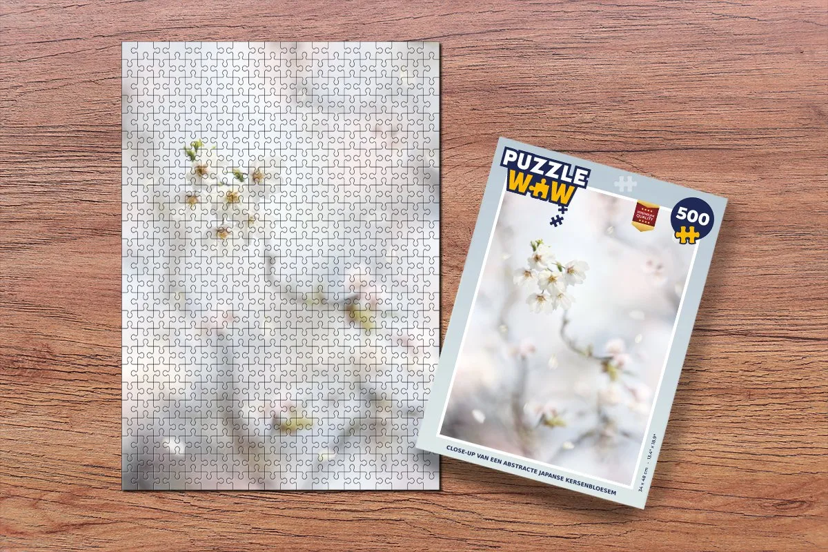 PuzzleWow Sakura Legpuzzel 500 Stuks - Multicolor