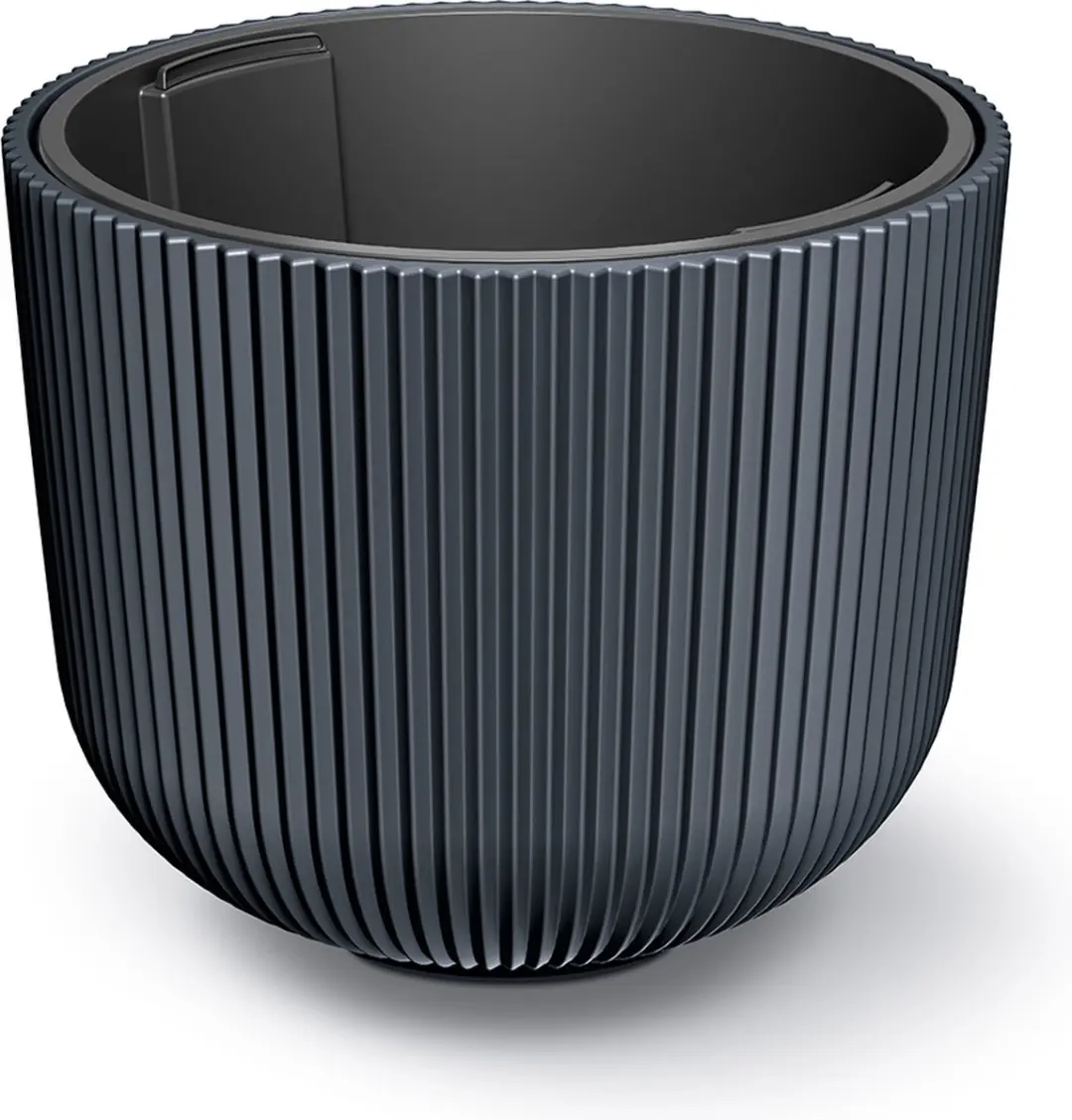 Bloempot Rond Milly L 47cm ANTRACIET Prosperplast