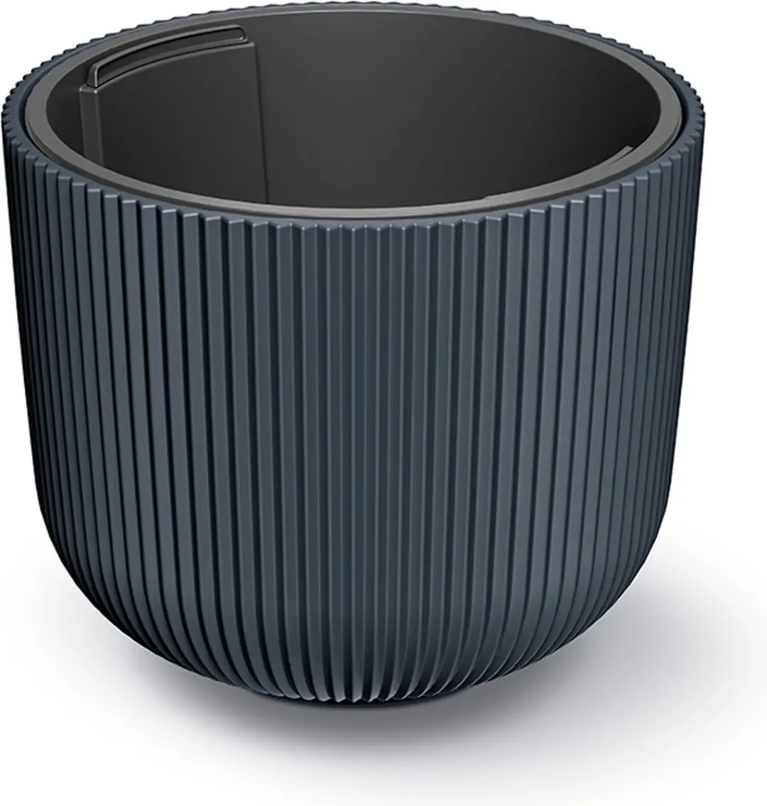 Bloempot Rond Milly L 35cm ANTRACIET Prosperplast