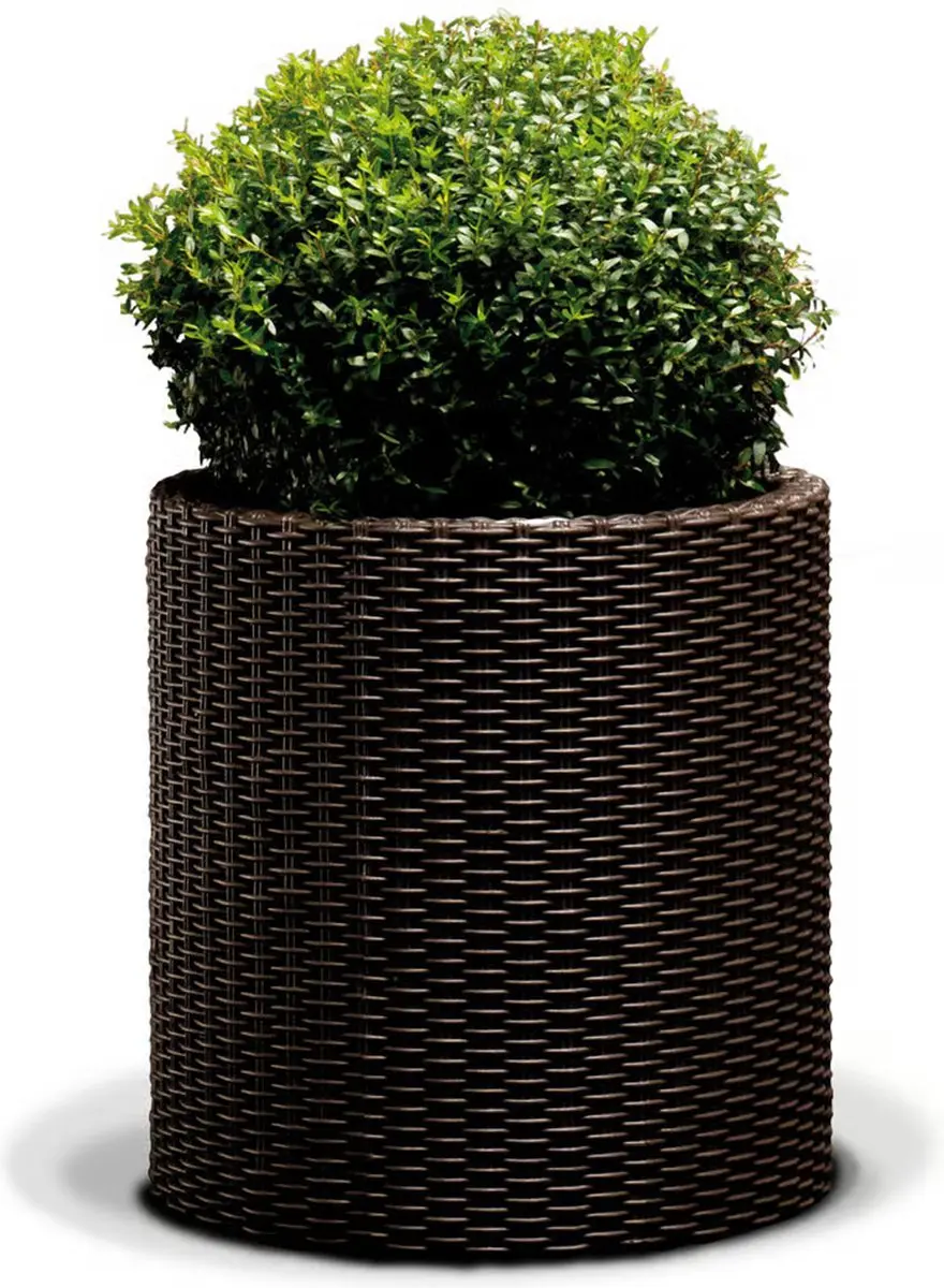 Keter Puku Peulen Bloempot Cilinder 44cm