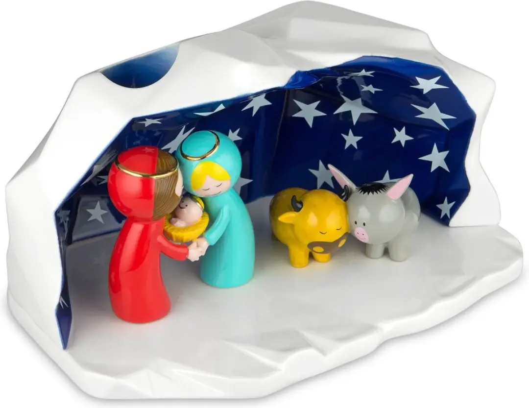 Alessi Happy Eternity Baby Kerststal AGJ01W - afbeelding 3 van 5