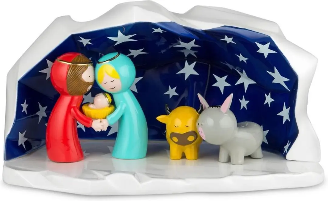 Alessi Happy Eternity Baby Kerststal AGJ01W