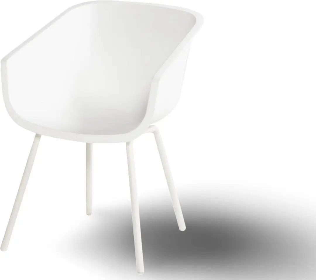 Hartman Amalia Rondo Tuinstoel - Set van 2 - Royal White - afbeelding 6 van 6