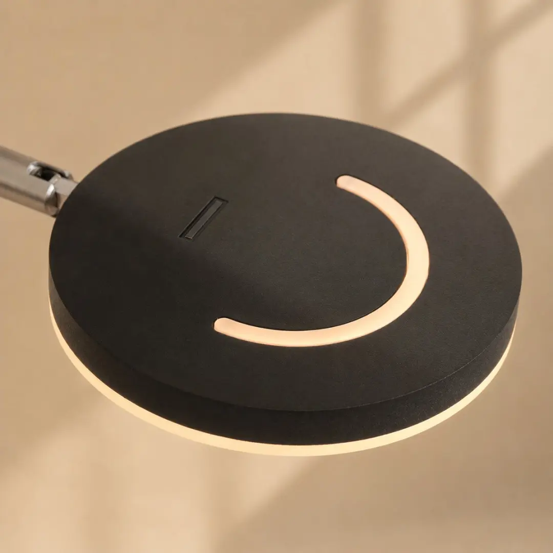 Steinhauer Soleil LED Vloerlamp 7W - Zwart - afbeelding 4 van 6