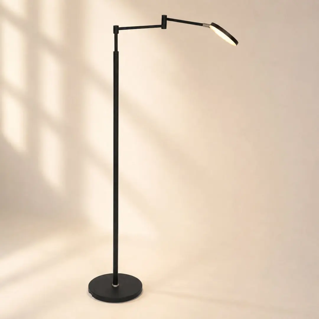 Steinhauer Soleil LED Vloerlamp 7W - Zwart - afbeelding 2 van 6