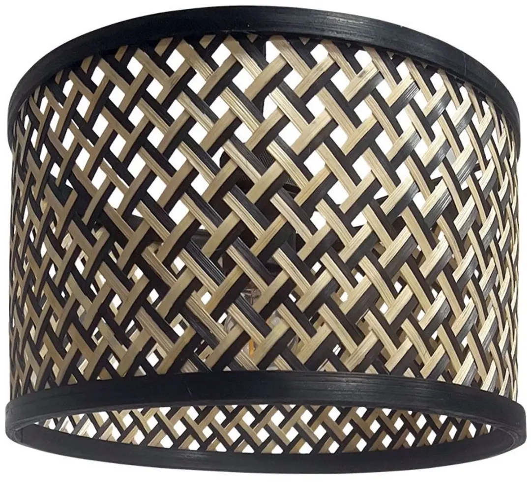 Steinhauer Bamboe Houten Lampenkap ⌀30cm Zwart - afbeelding 4 van 6