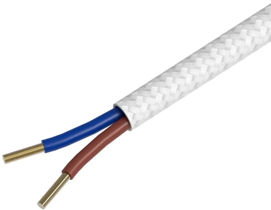 Calex Textielkabel Wit 3m - afbeelding 3 van 6