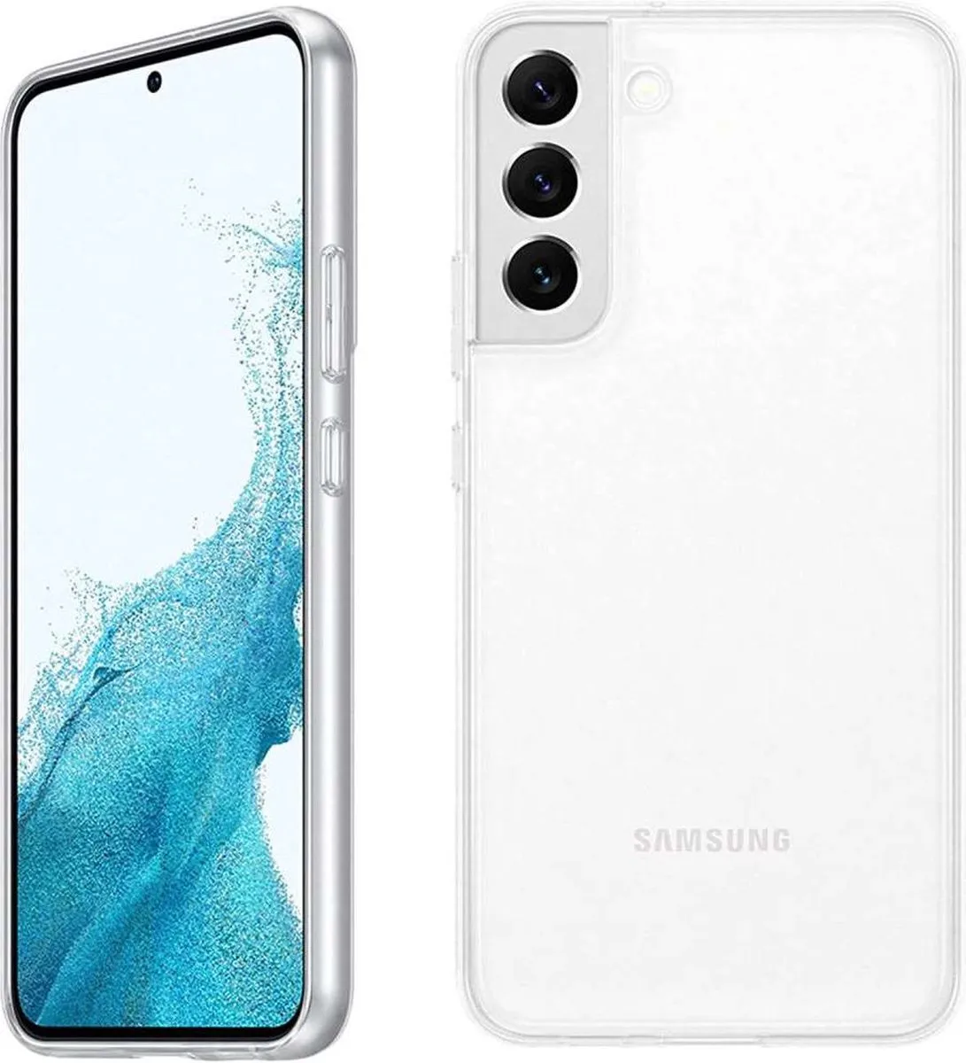 Samsung Clear Hoesje Galaxy S22+ - Transparant EF-QS906CTEGWW
