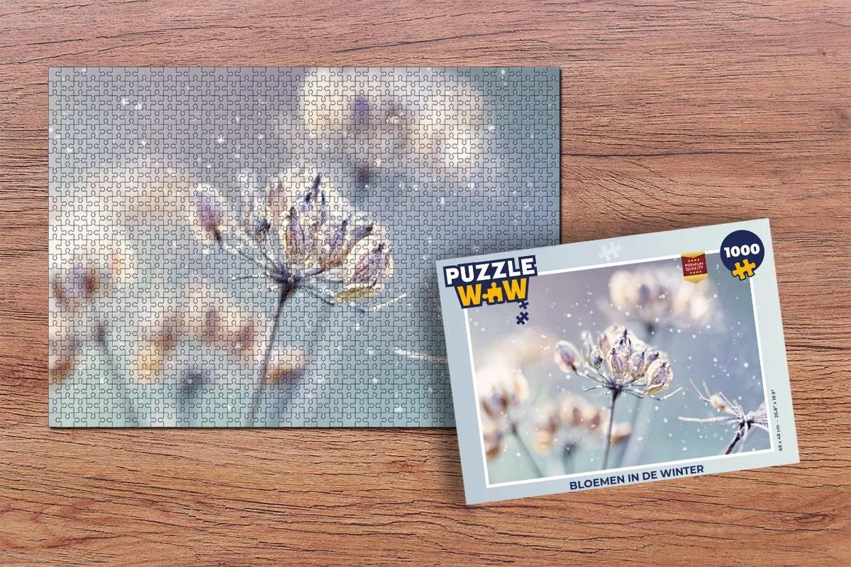 PuzzleWow Botanische Legpuzzel 1000 Stuks - Multicolor