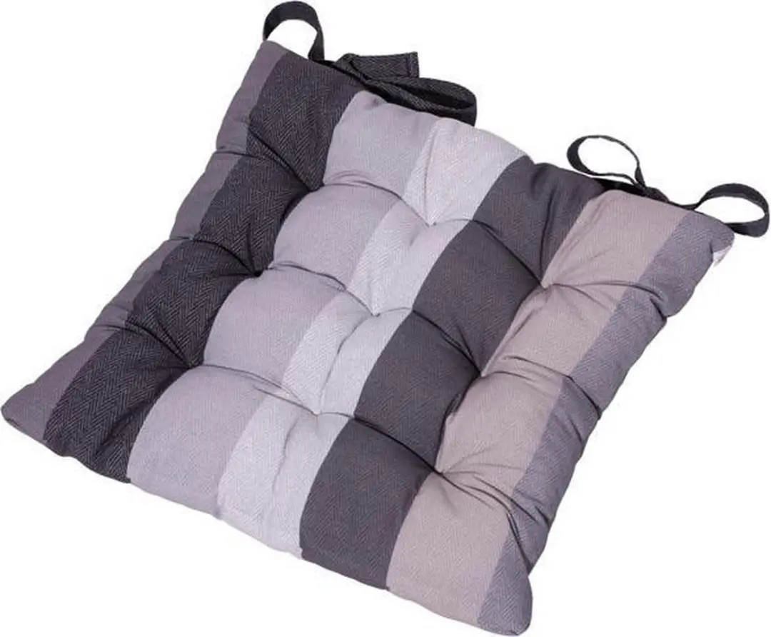 Madison bistro tuinkussen Victoria 46x46 cm - grijs