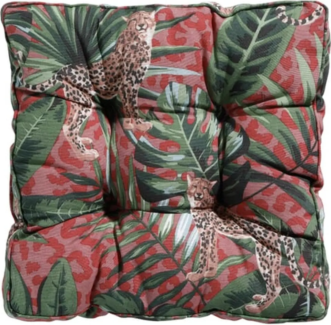 Madison Florance Kussen - Lenny Red - 47x47 - Rood
