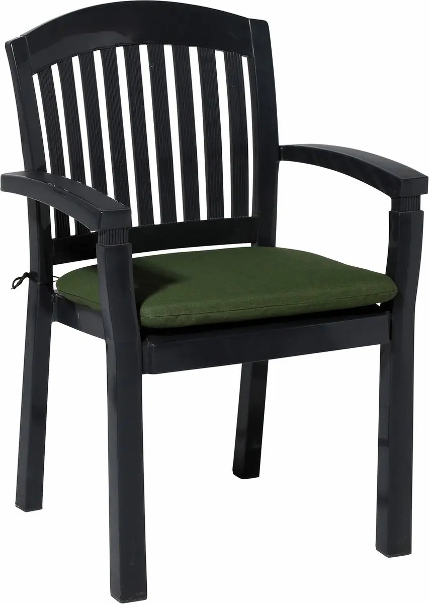 Madison Zitkussen Panama Green 46x48cm - afbeelding 2 van 4