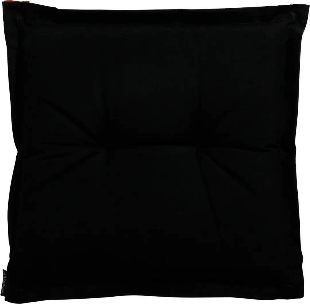 Madison Zitkussen Panama Black 50x50cm - Zwart - afbeelding 3 van 3