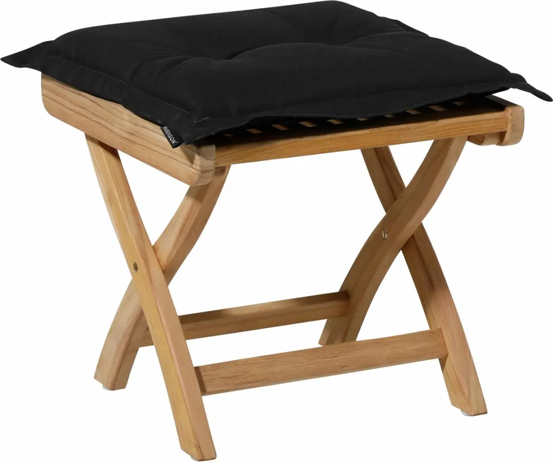 Madison Zitkussen Panama Black 50x50cm - Zwart - afbeelding 2 van 3