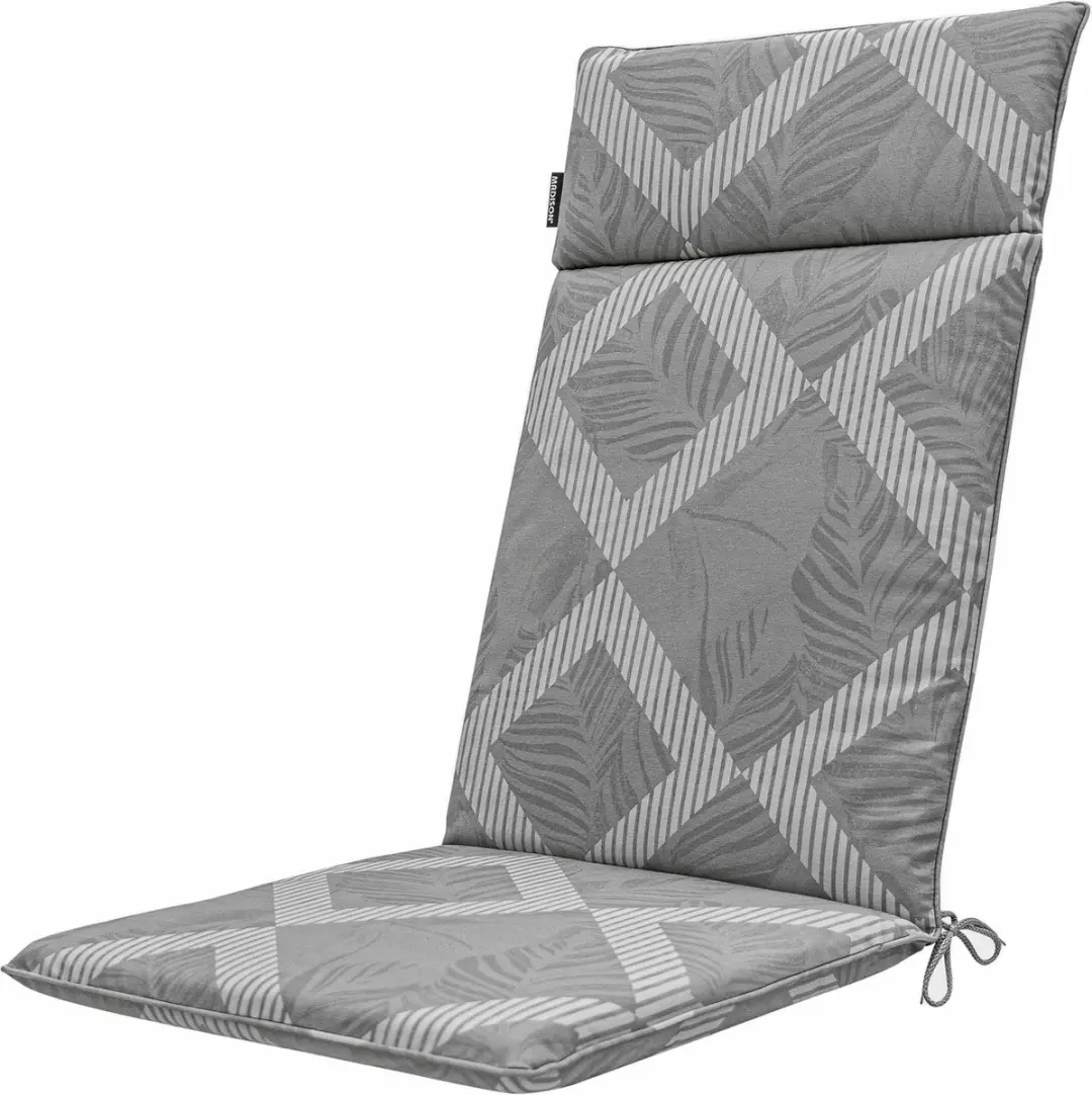 Madison Tuinstoelkussen hoge rug 50x120 cm Universeel Demi grey natural outdoor