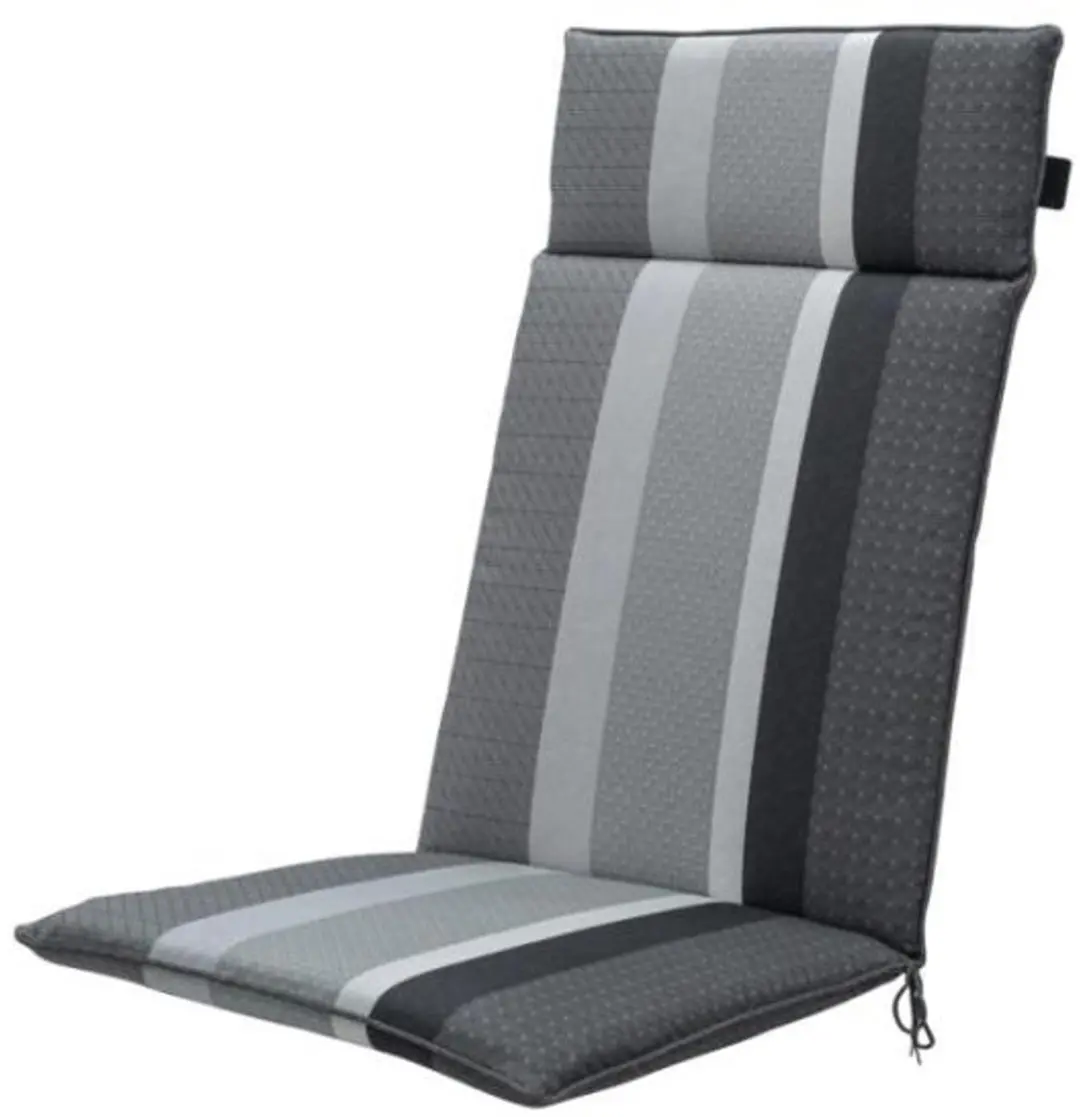 Madison Tuinstoelkussen hoge rug 50x120 cm Tomsen grey
