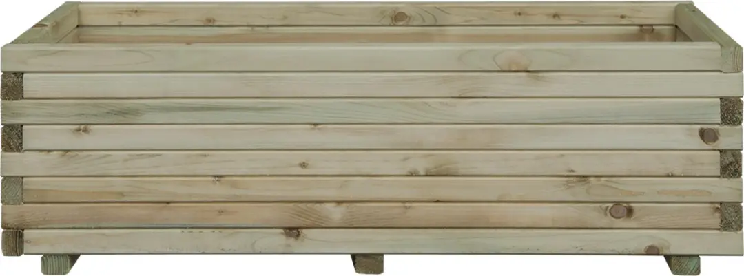 Intergard Houten bloembakken plantenbak rechthoek 120x40x35cm