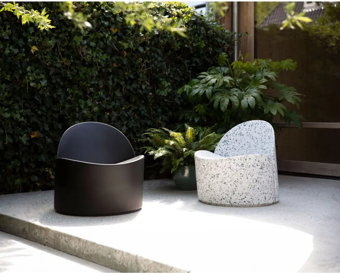 Zuiver Bloom Fauteuil - Zwart - afbeelding 6 van 6