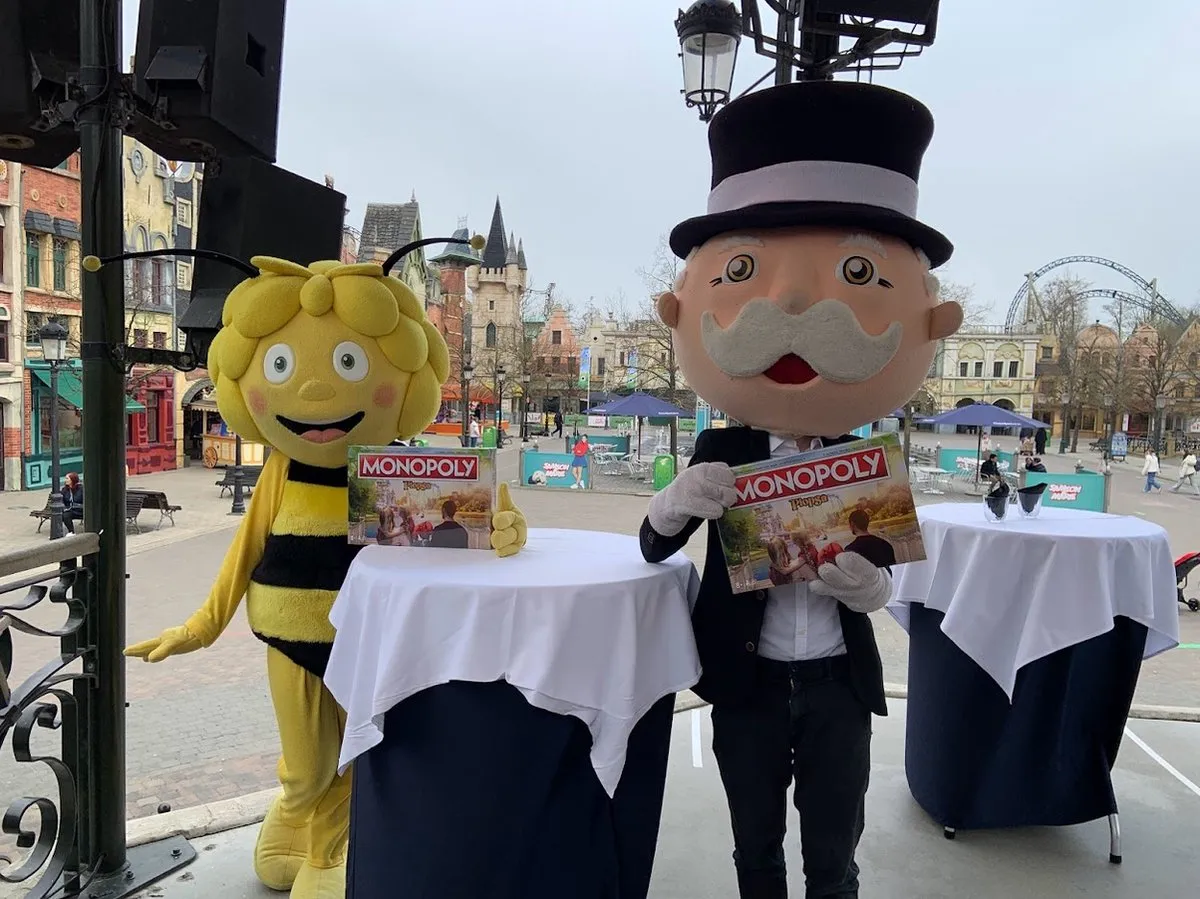 Monopoly Plopsa Bordspel - 2 tot 6 spelers