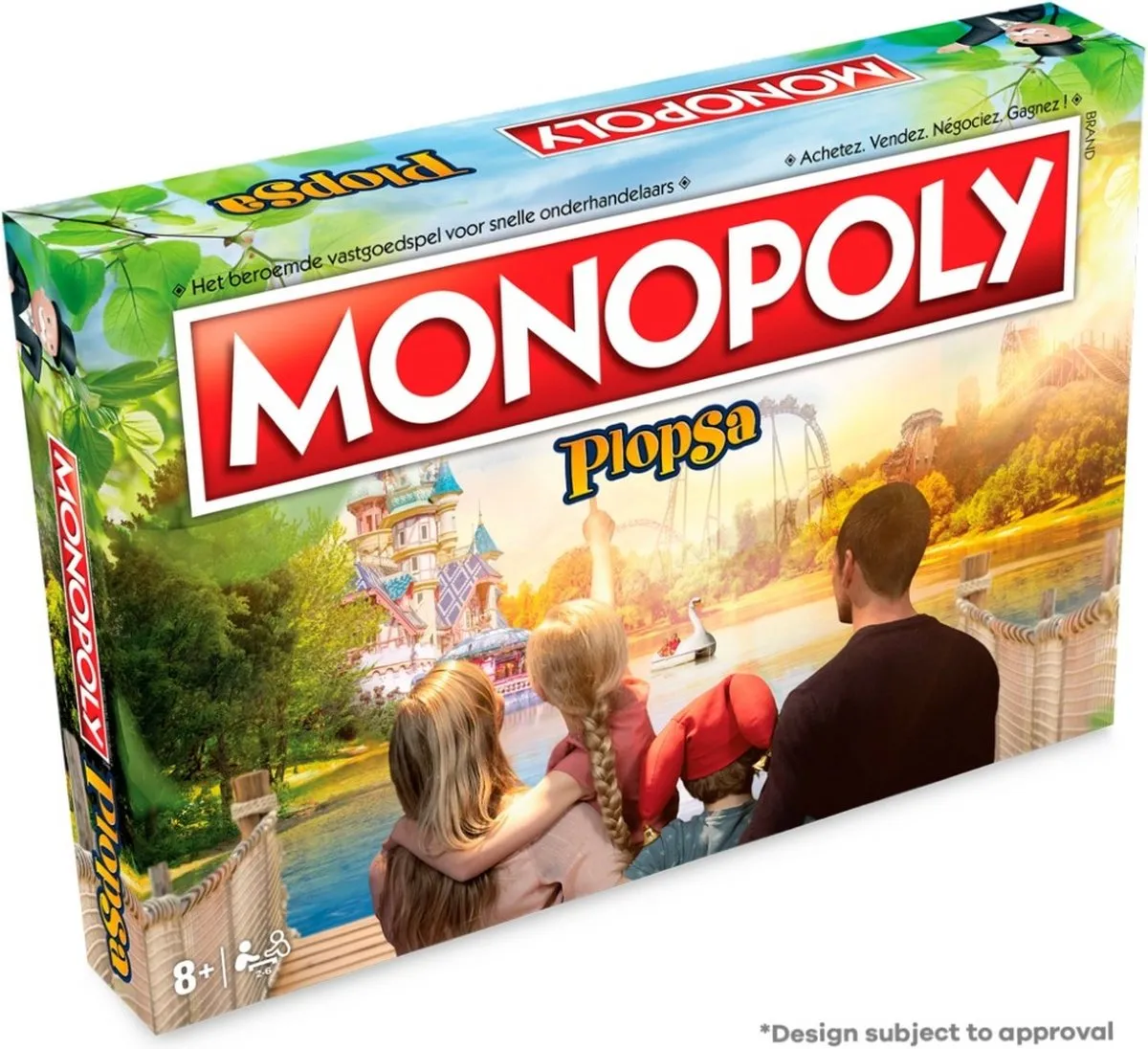 Monopoly Plopsa Bordspel