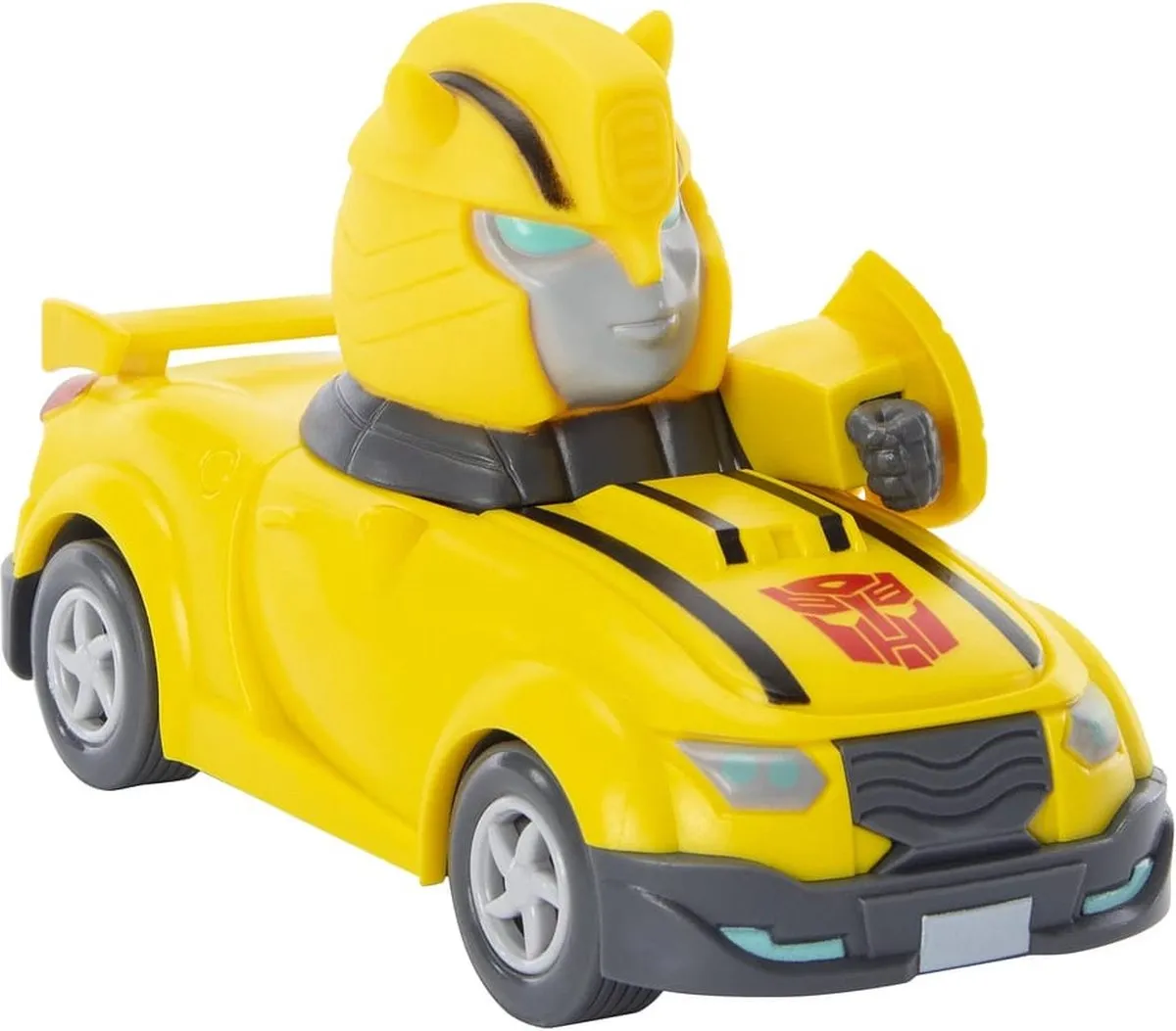 Transformers Pull Back Racers Bumblebee - 15cm - Geel