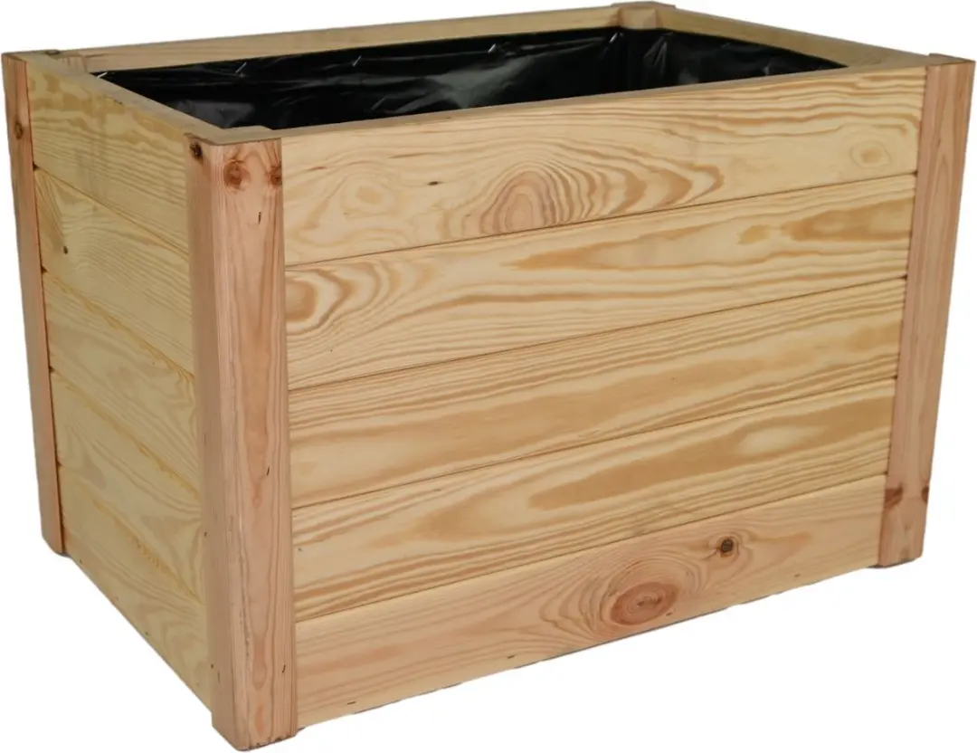TuinChamp Plantenbak geimpregneerd hout 60 x 40 x 40 cm