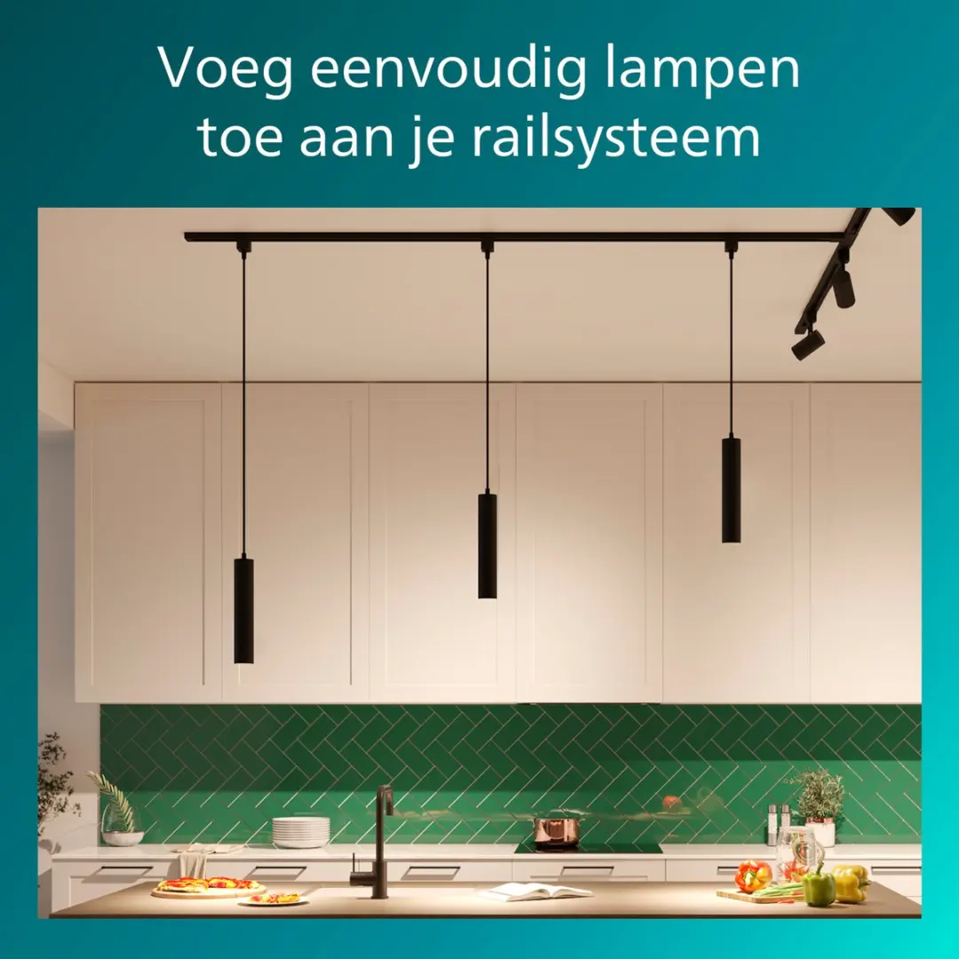 Philips EasyLink Connector Hanglampadapter - Zwart - afbeelding 2 van 4