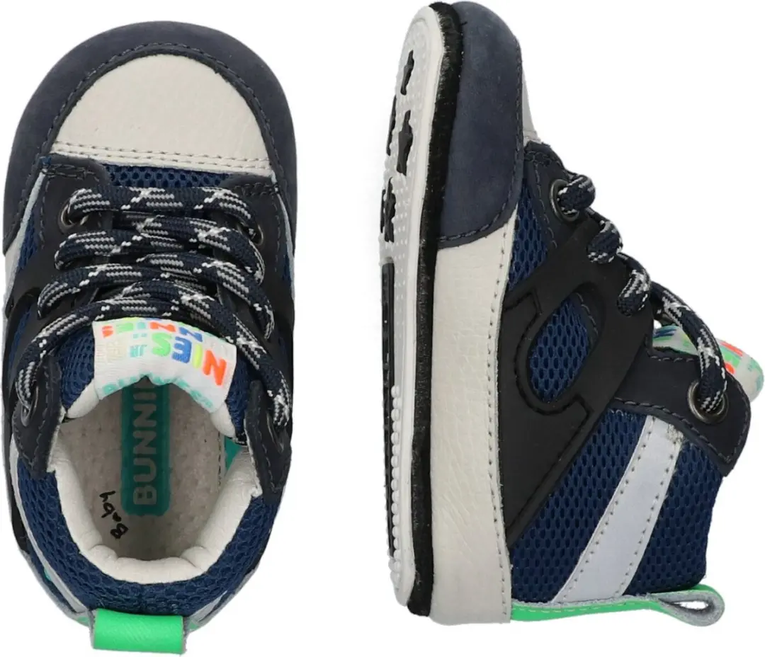 BunniesJR Zeb Babysneakertjes - Maat 20 - Blauw - afbeelding 3 van 6