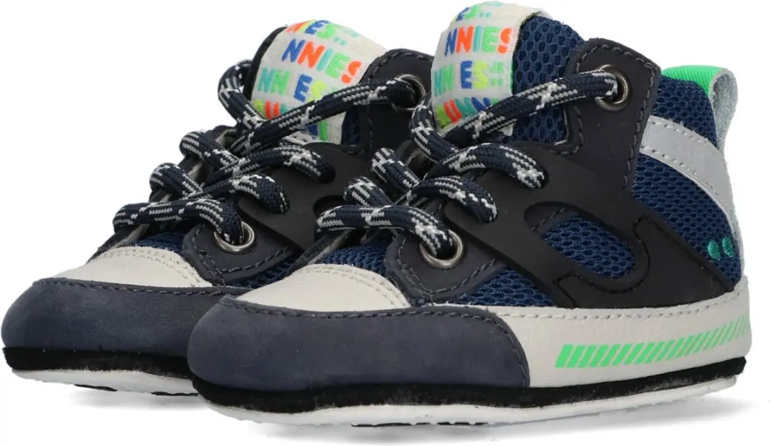 BunniesJR Zeb Babysneakertjes - Maat 20 - Blauw - afbeelding 2 van 6