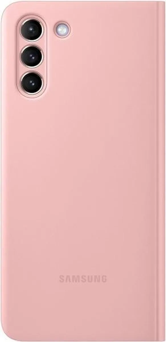 Samsung Clear View Cover EF-ZG996CPEGEE - Galaxy S21 Plus - Roze - afbeelding 3 van 6