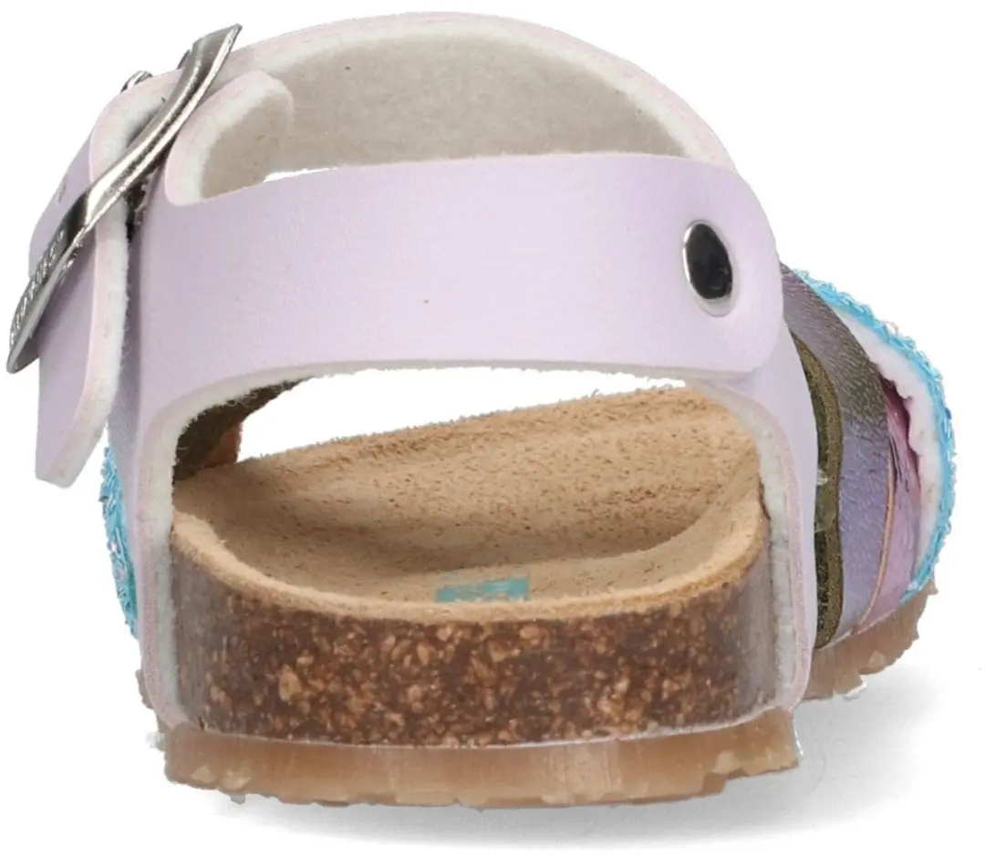 BunniesJR Becky Beach Platte Sandalen - Paars - afbeelding 6 van 6